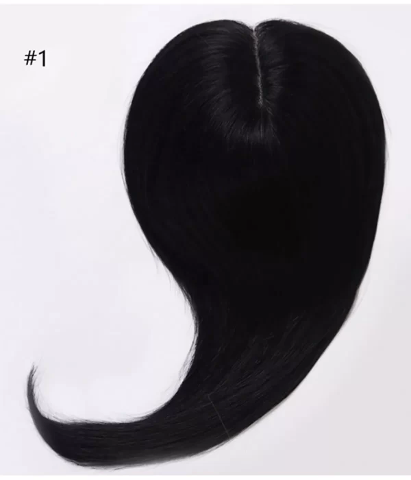 Paula - 5.5"x2.75" Full Silk Base Human Hair Topper | Hair Loss Integration System - Image 7