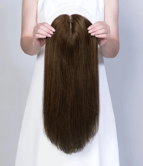 Katherine - 6"x6" Silk Top Human Hair Topper - Image 5
