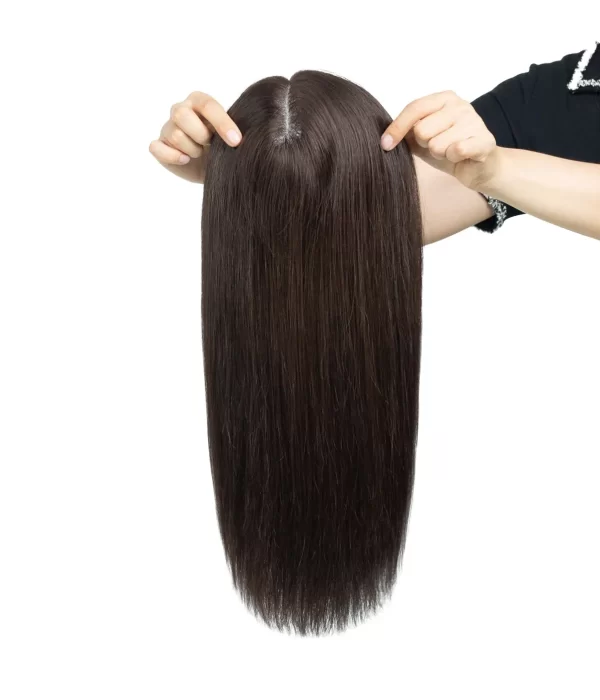 Katherine - 6"x6" Silk Top Human Hair Topper - Image 4