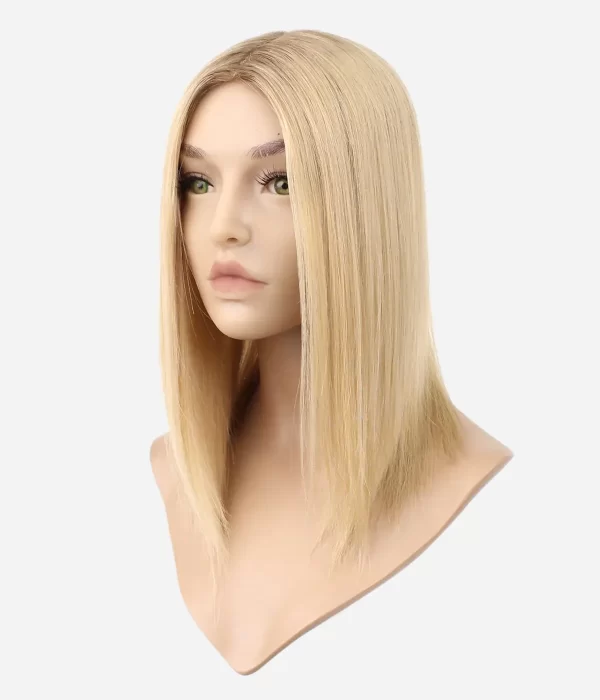 Vicky - 6"x7“ Mono Top Remy Human Hair Topper | Free Hair Parting | Breathable Base - Image 3