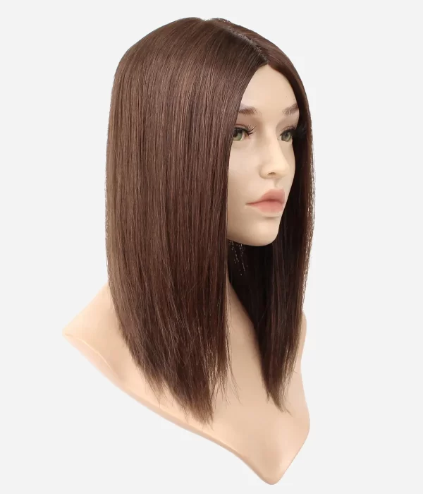 Vicky - 6"x7“ Mono Top Remy Human Hair Topper | Free Hair Parting | Breathable Base - Image 7