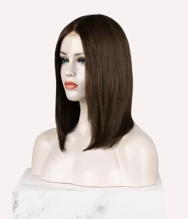 Samantha - 7"x9" Skin Base Human Hair Women's Hair System | Low Density - Image 2