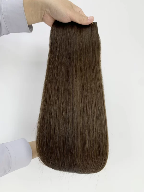 Machine weft hair extensions double drawn for 100g - Image 4