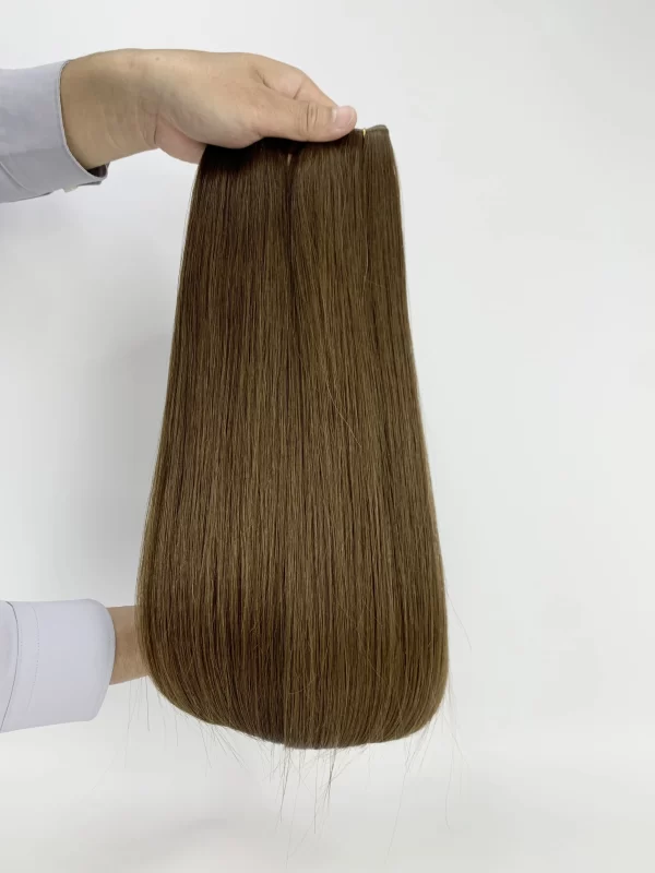 Machine weft hair extensions double drawn for 100g - Image 5