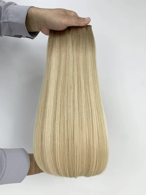 Machine weft hair extensions double drawn for 100g - Image 20